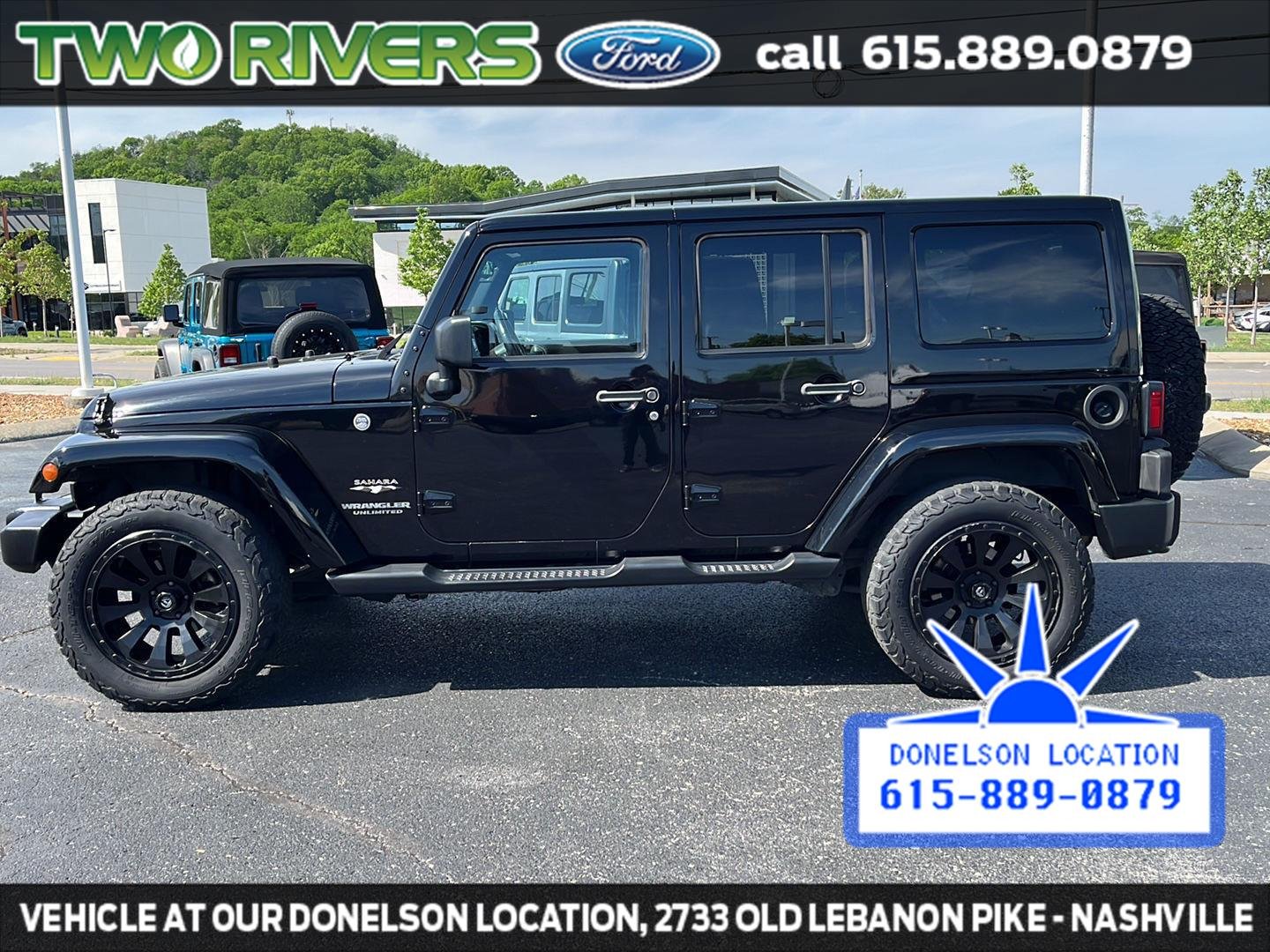 Used 2017 Black Clearcoat Jeep Sahara image 8