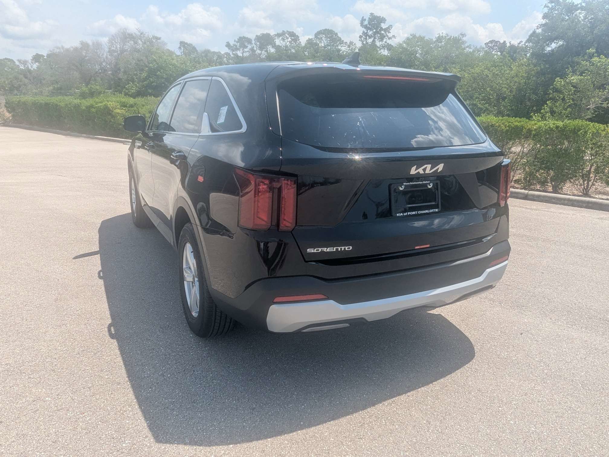 New 2026 Ebony Black Kia LX image 7