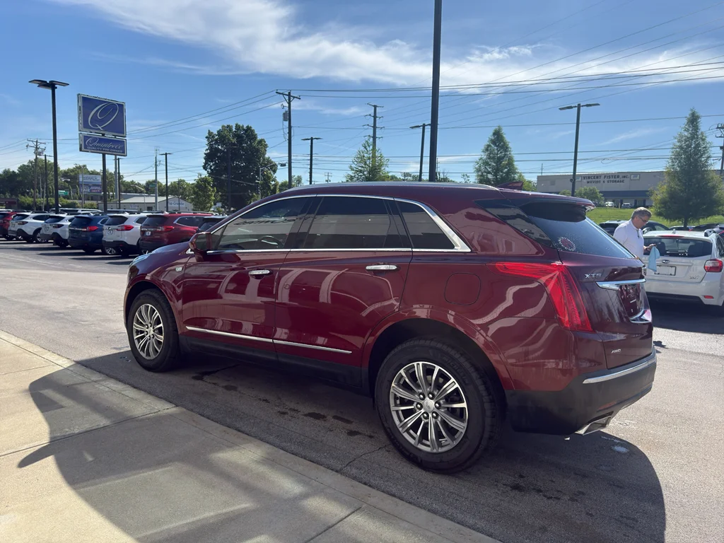 Used 2017 Red Passion Tintcoat Cadillac Luxury AWD image 5