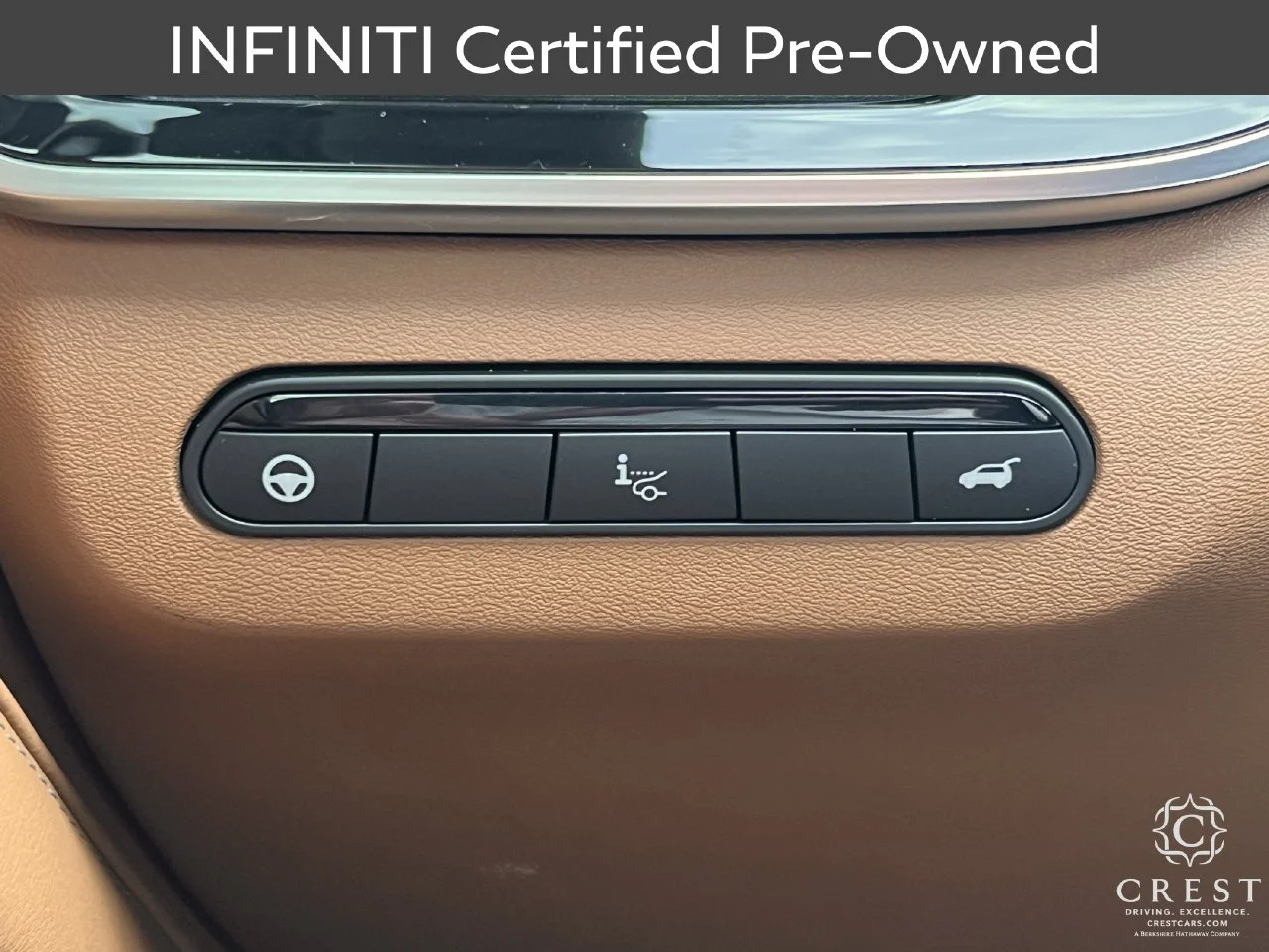 Certified Used 2027 Radiant White Black Obsidian INFINITI AUTOGRAPH image 22