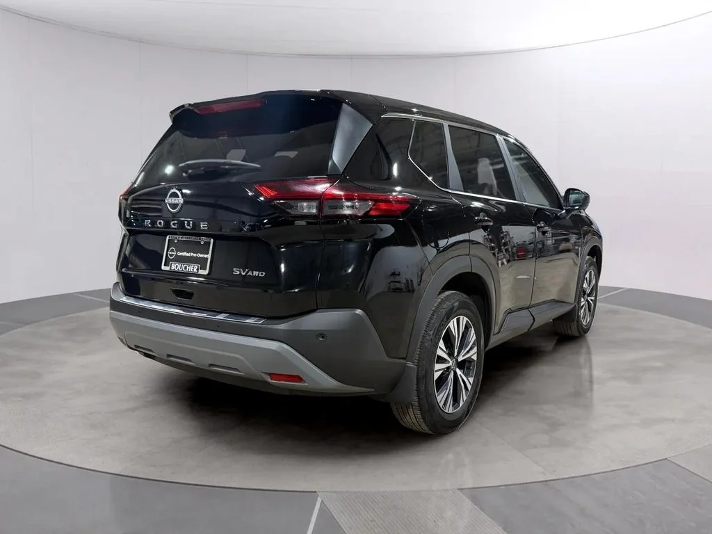 Certified Used 2023 Super Black Nissan SV image 3