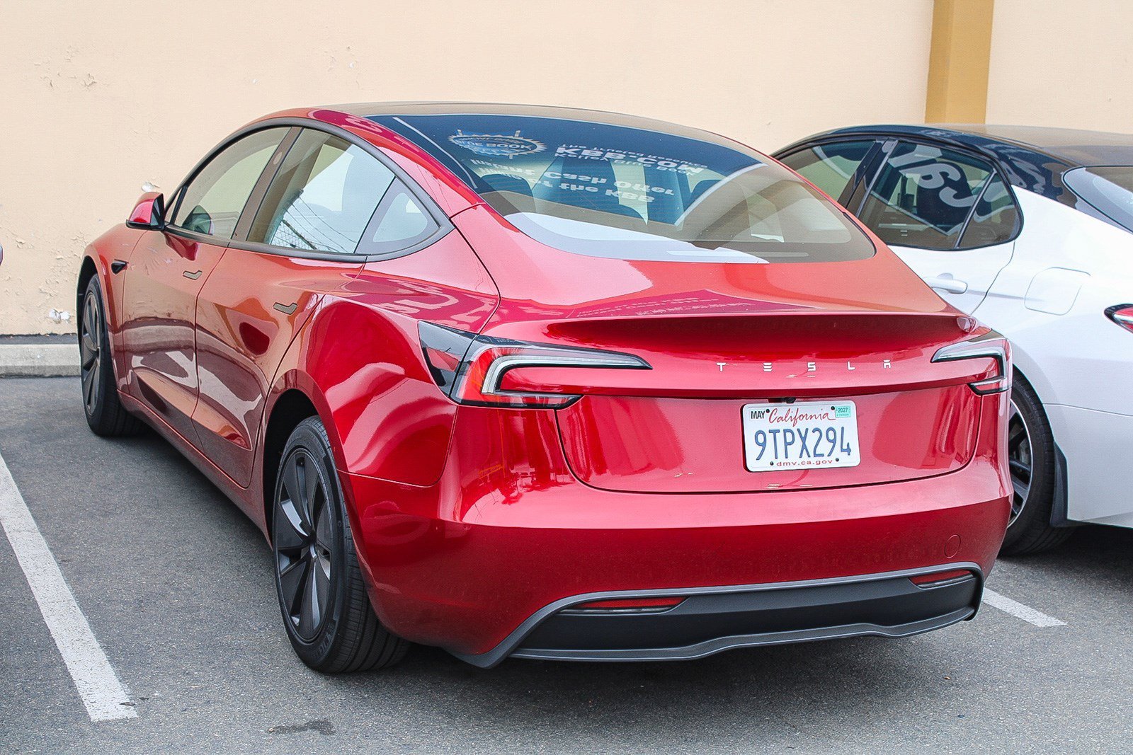 Used 2025 Ultra Red Tesla Long Range image 8