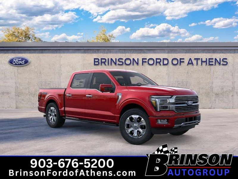 New 2026 Ruby Red Metallic Tinted Clearcoat Ford Platinum image 7