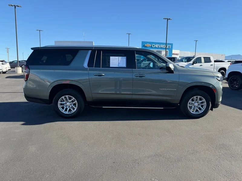 Used 2023 SILVER SAGE METALLIC Chevrolet LS image 2