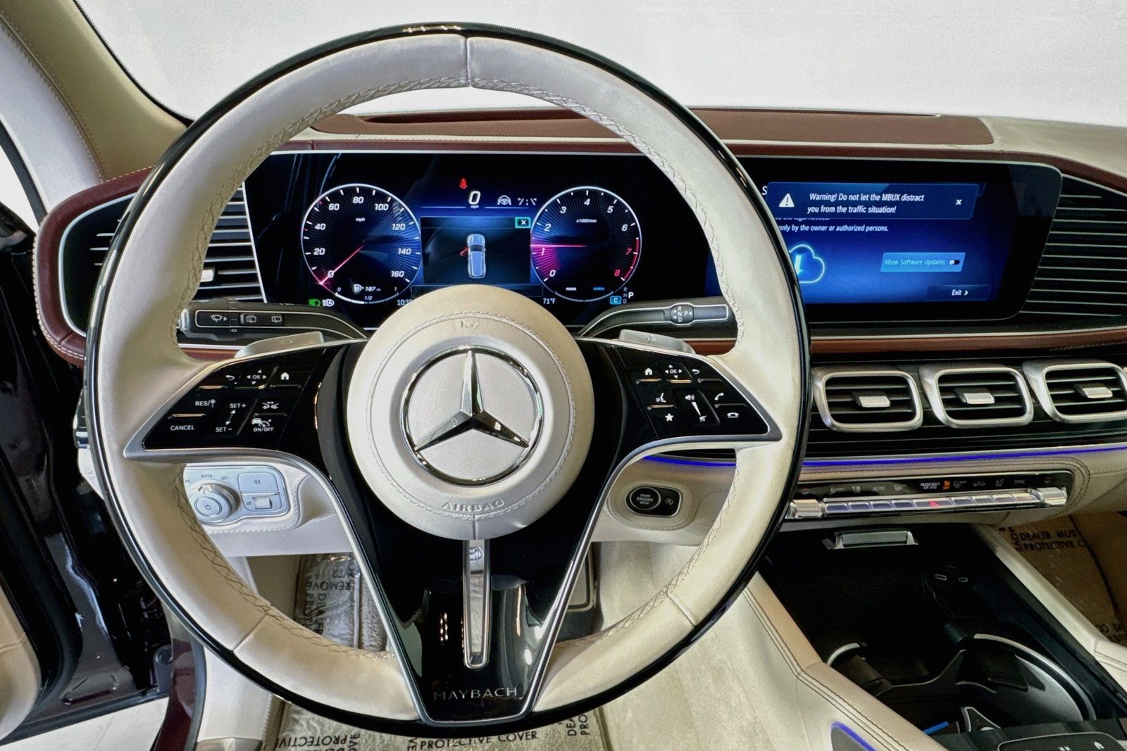 Used 2024 Obsidian Black Metallic Mercedes-Benz Maybach GLS 600 image 11