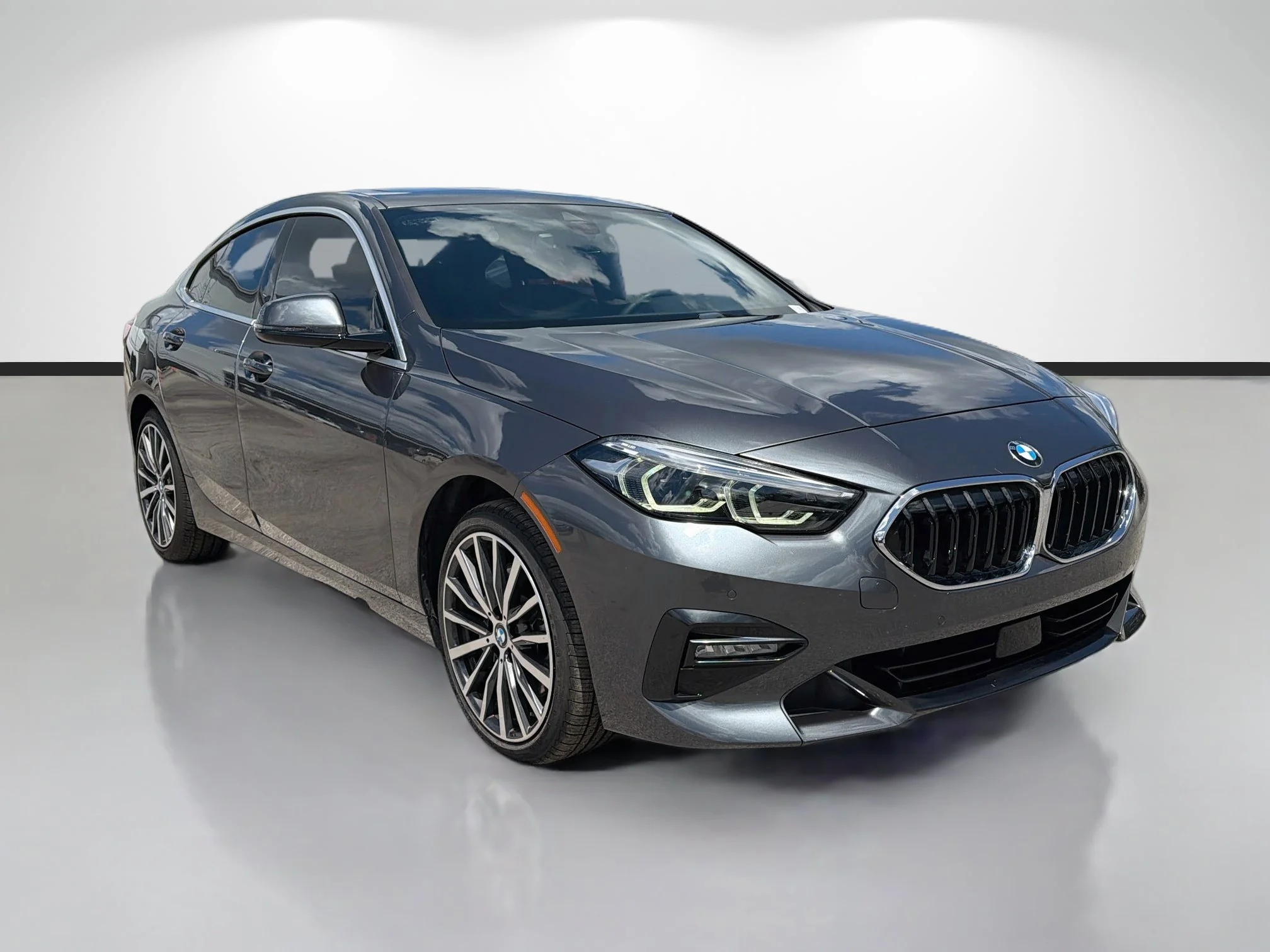 Used 2021 Mineral Grey Metallic BMW 228i xDrive image 1