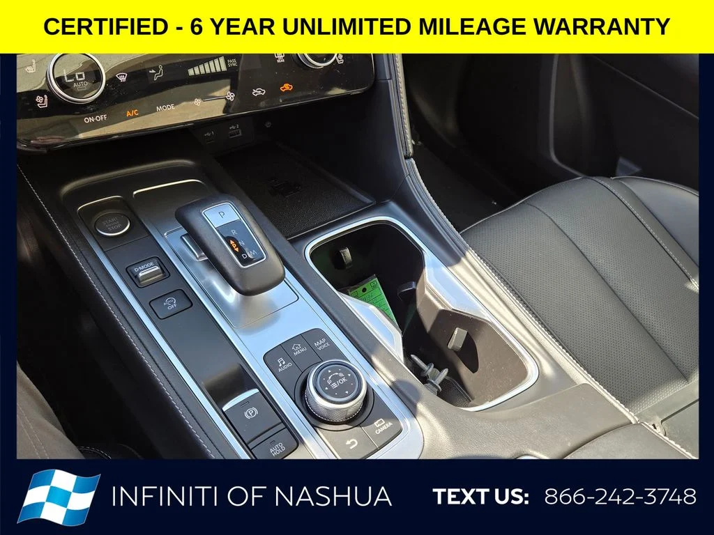 Certified Used 2024 Black INFINITI LUXE image 27