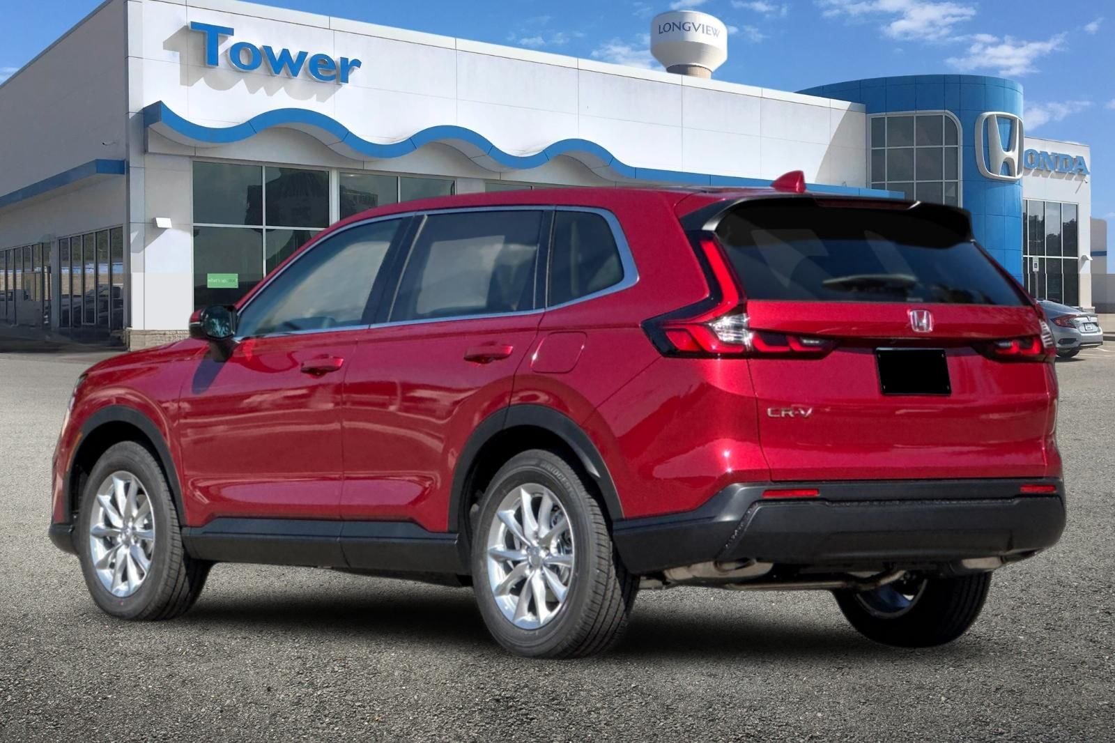 New 2026 Radiant Red Metallic Honda EX image 6