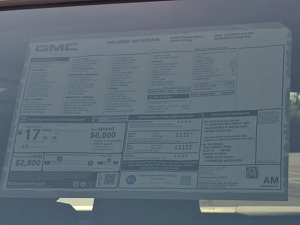 2026 GMC Sierra 1500 Elevation - Photo 3