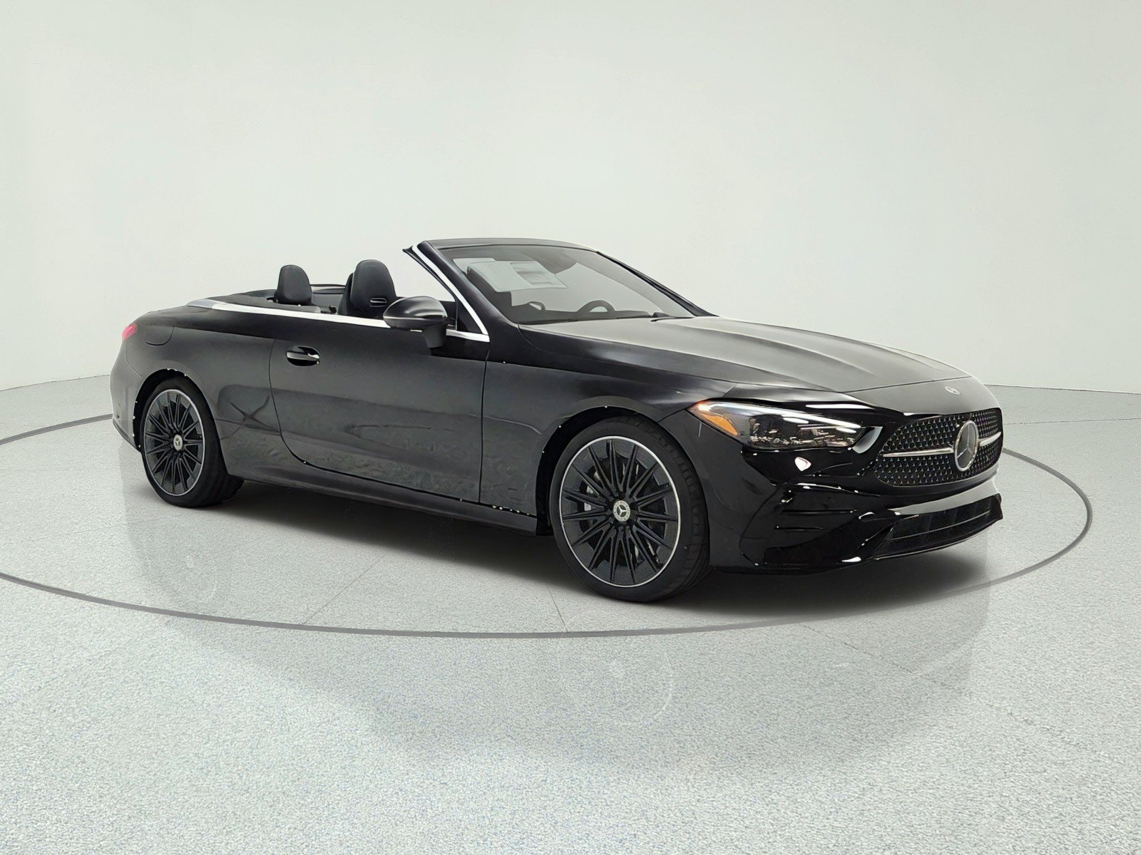 New 2027 Obsidian Black Metallic Mercedes-Benz CLE 450 4MATIC® Cabriolet image 3