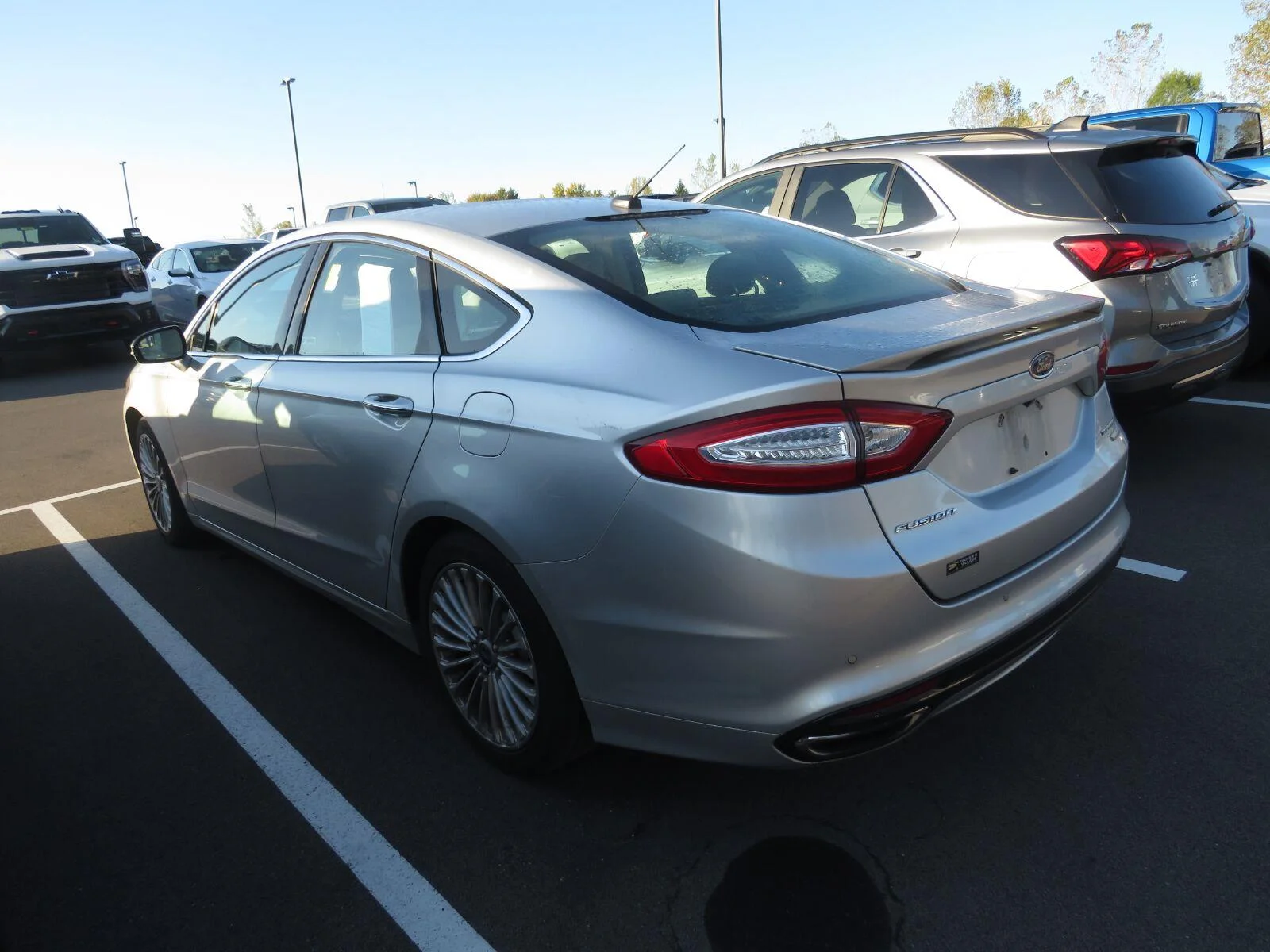 Used 2016 Ingot Silver Ford Titanium image 7