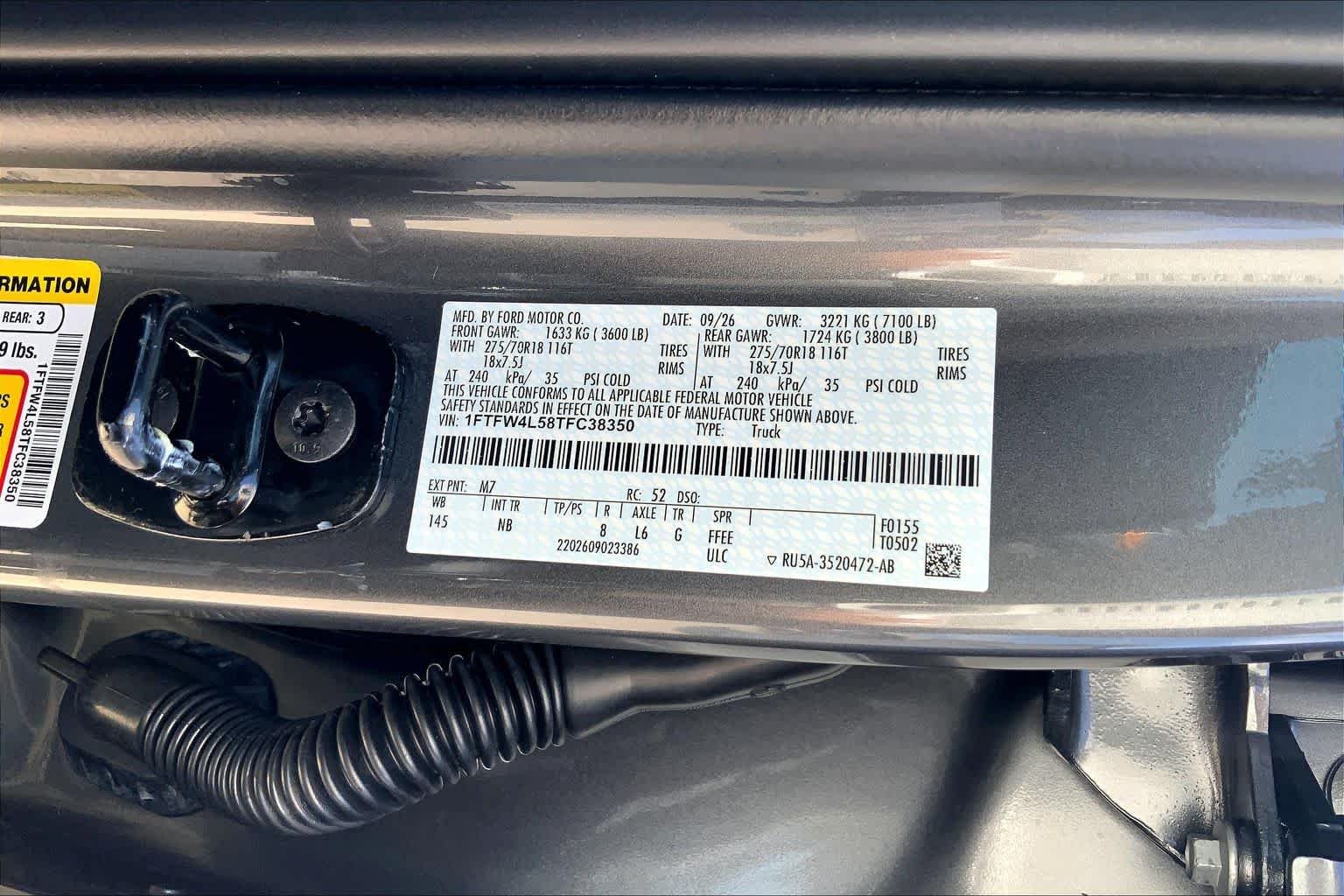 New 2026 Carbonized Gray Metallic Ford Tremor® image 19