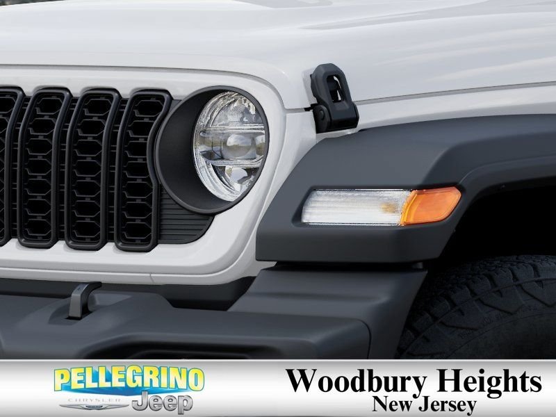 New 2026 Bright White Clear-Coat Exterior Paint Jeep Sport S image 10