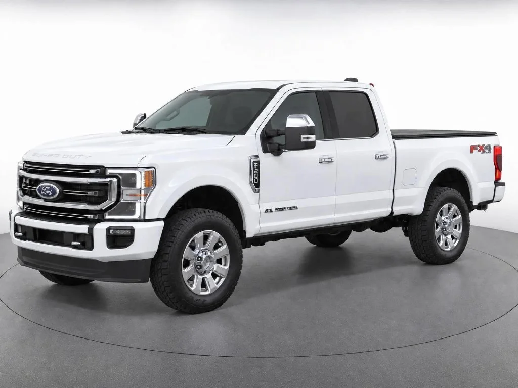Used 2020 White Ford Platinum image 2