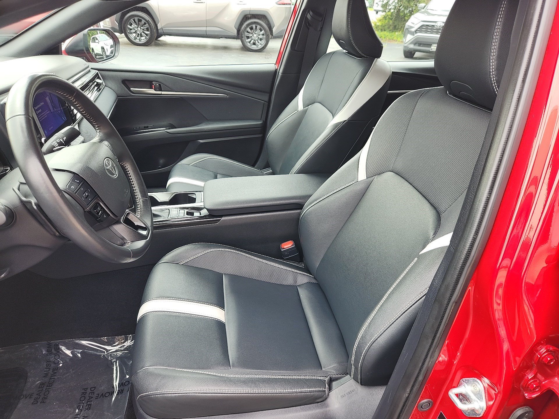 Certified Used 2025 Red Toyota SE image 19