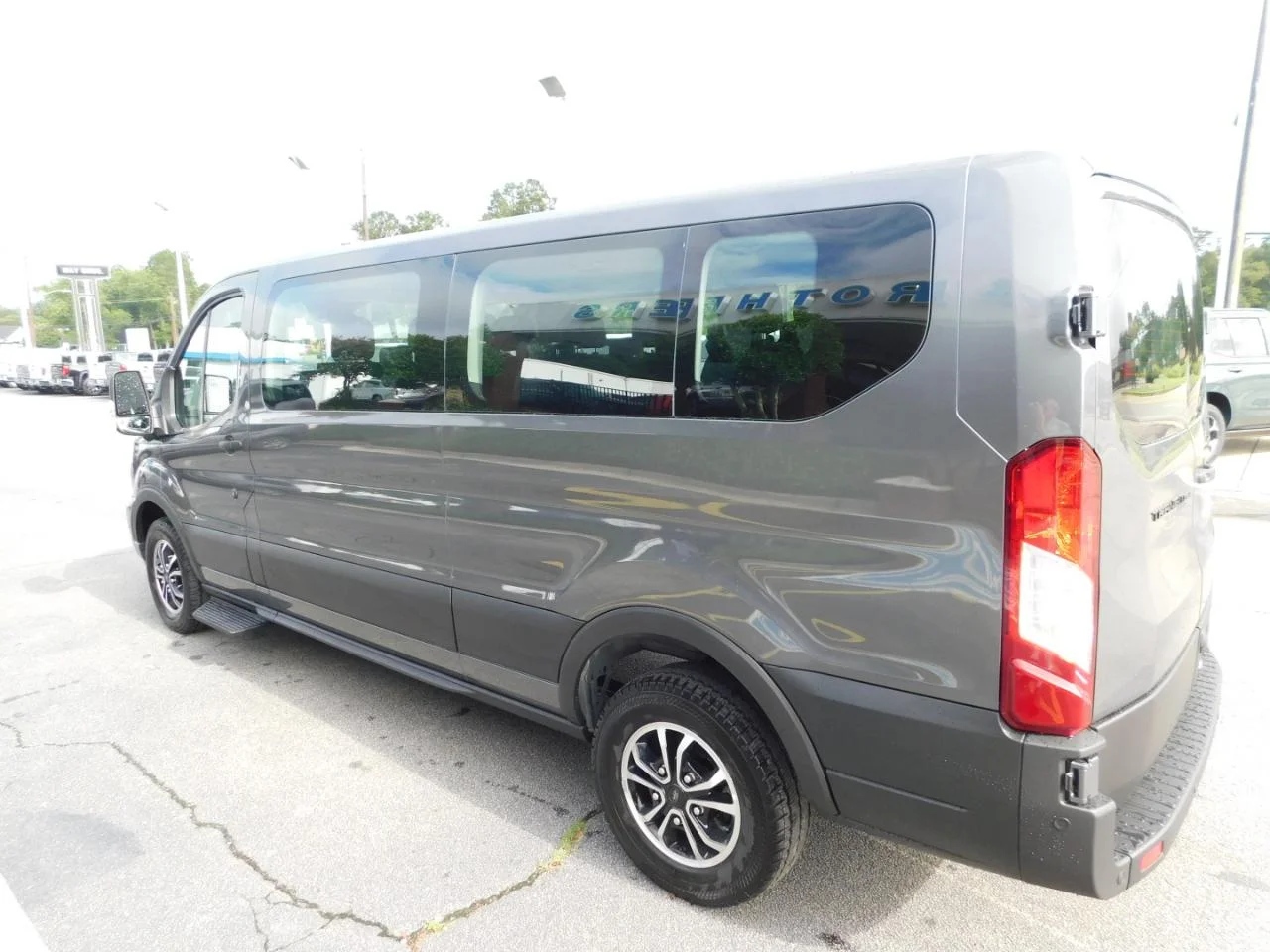New 2026 Carbonized Gray Metallic Ford Passenger Van XLT image 6