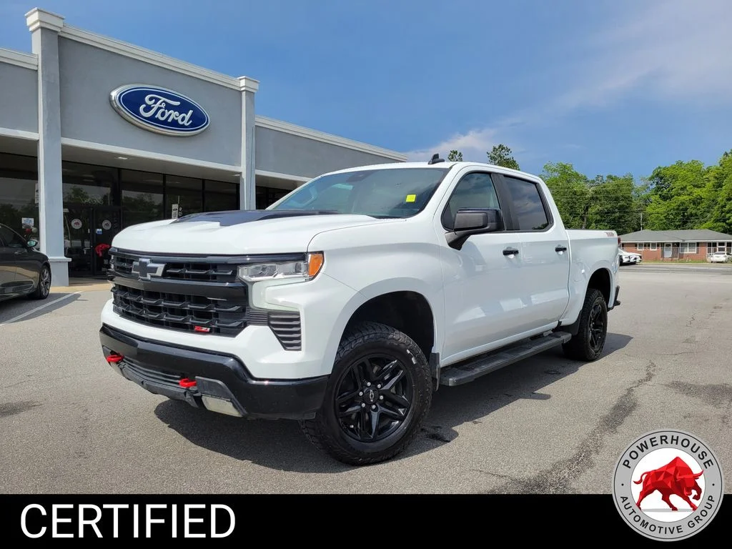 Certified Used 2023 White Chevrolet LT Trail Boss image 1