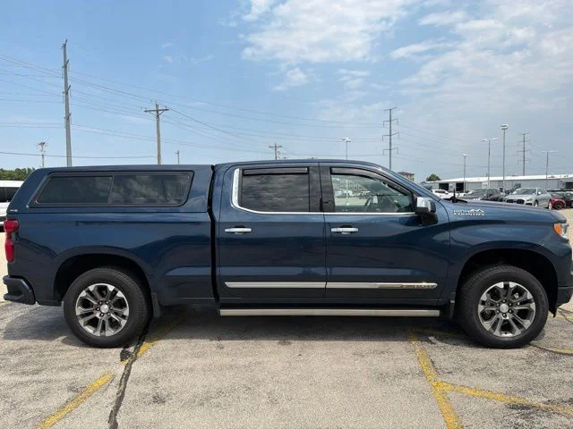 Used 2022 Northsky Blue Metallic Chevrolet High Country image 5