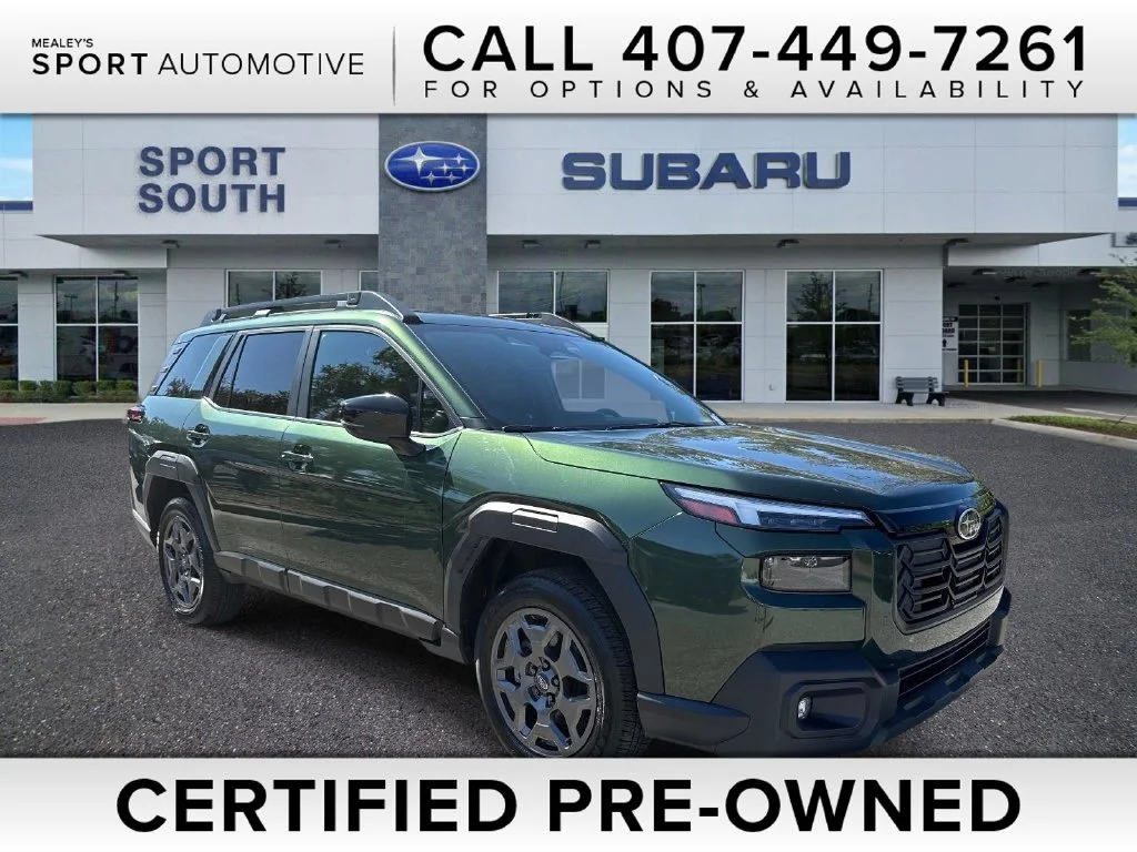 Certified Used 2026 Green Subaru Premium image 1