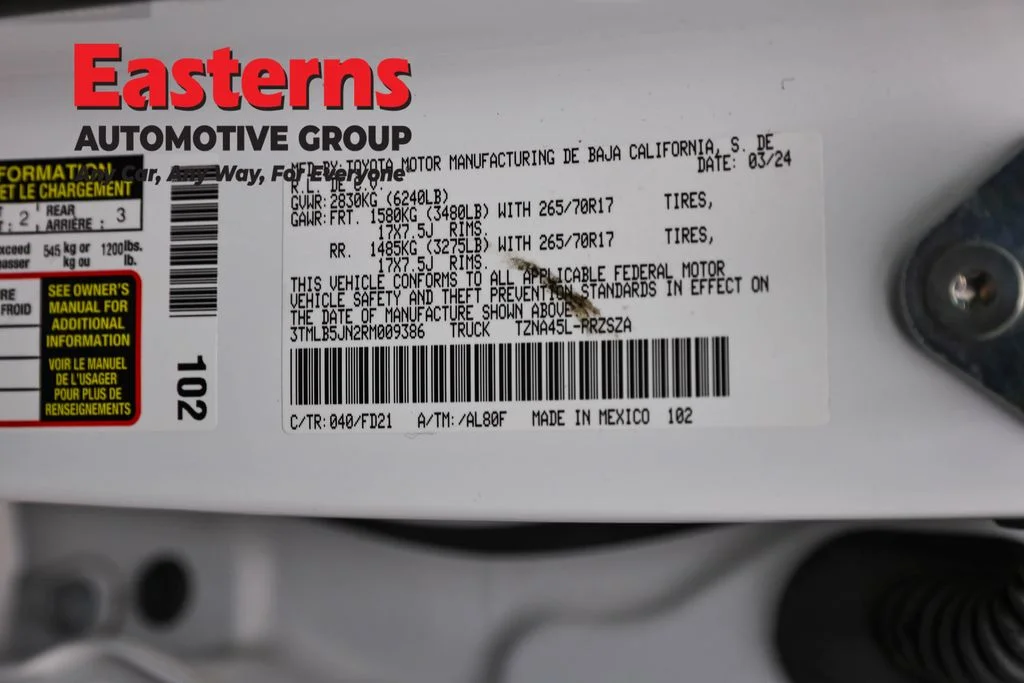 Used 2024 White Toyota TRD Off-Road image 36