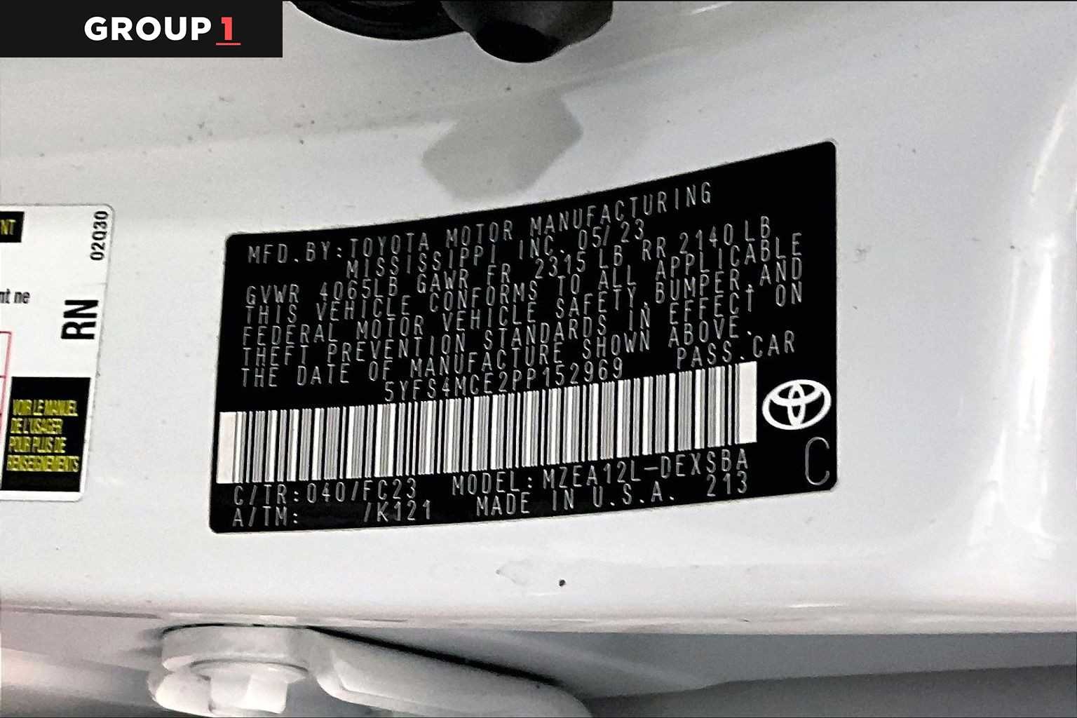 Certified Used 2023 Ice Cap Toyota SE image 37