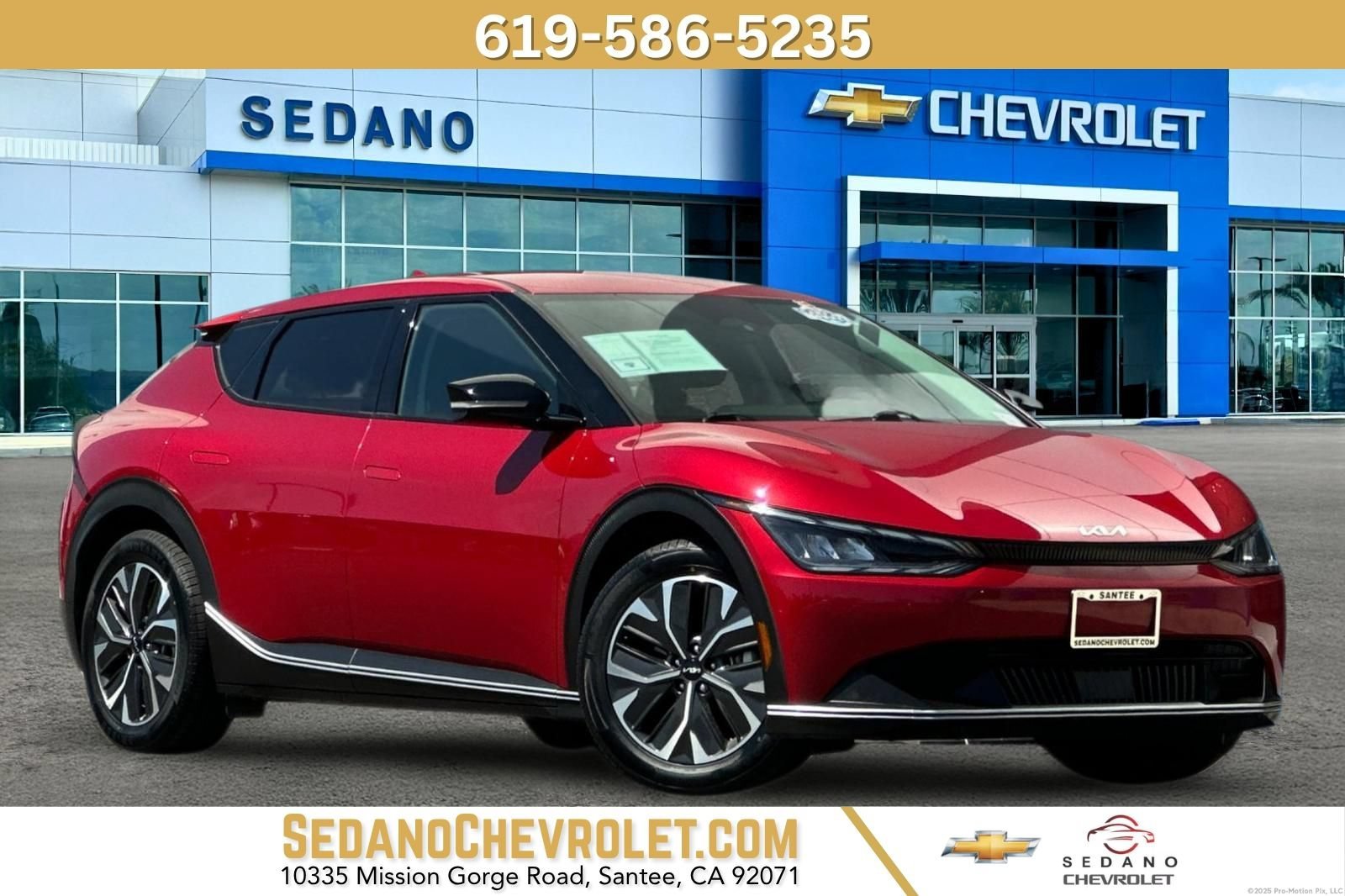 Used 2024 Red Kia Light Long Range image 1