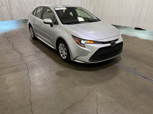 Certified Used 2022 Silver Toyota LE image 1
