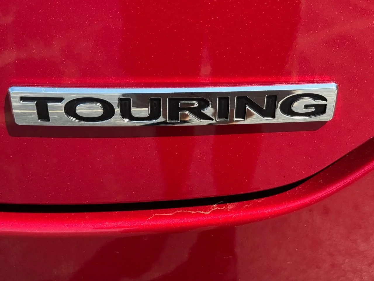 Certified Used 2025 Radiant Red Metallic II Honda AWD TRG image 5