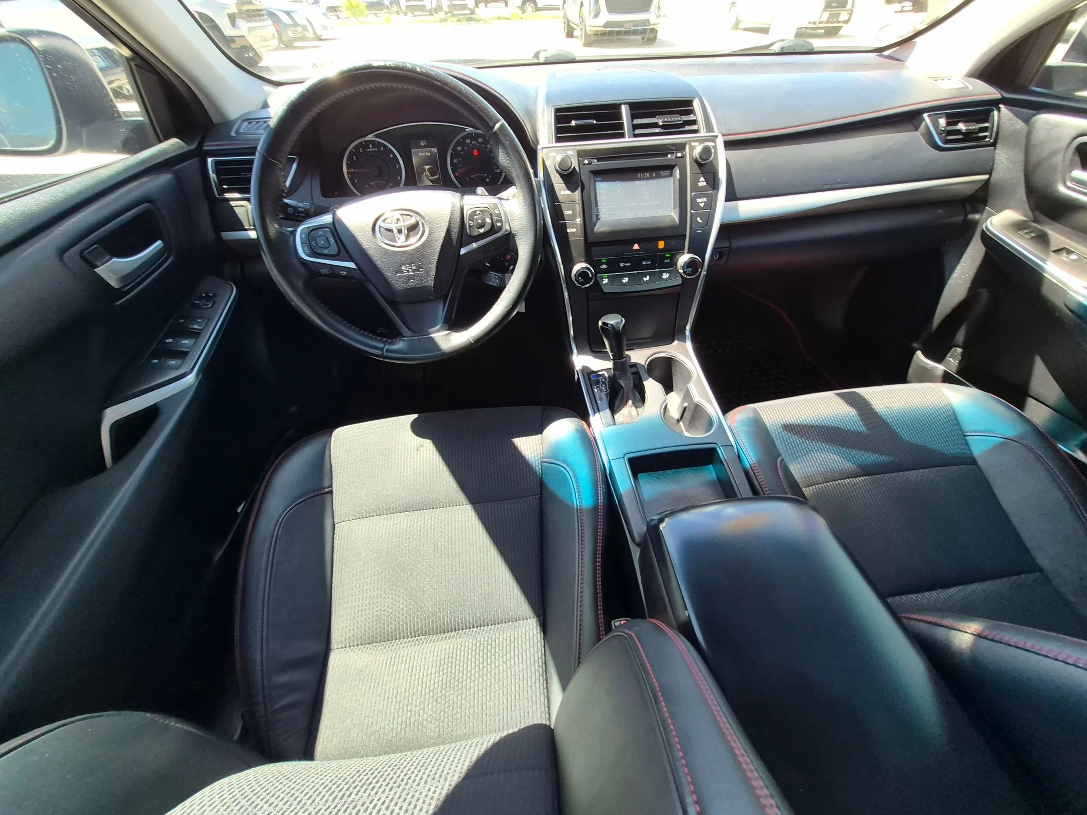 Used 2017 Super White Toyota SE image 25