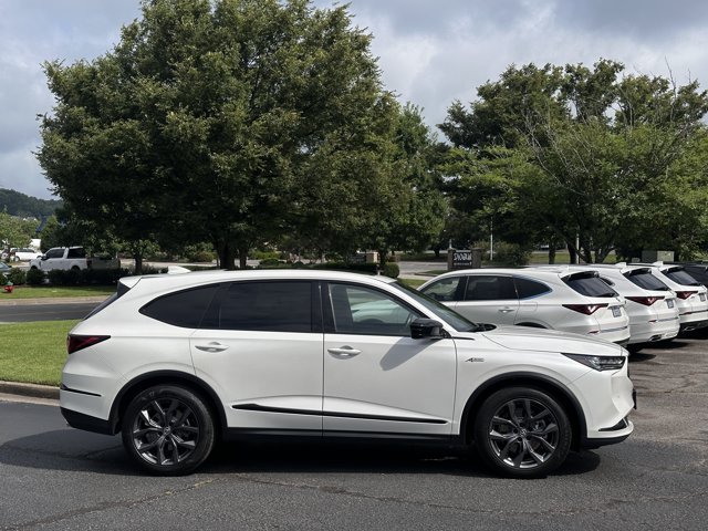 Used 2023 Platinum White Pearl Acura SH-AWD with A-Spec Package image 3