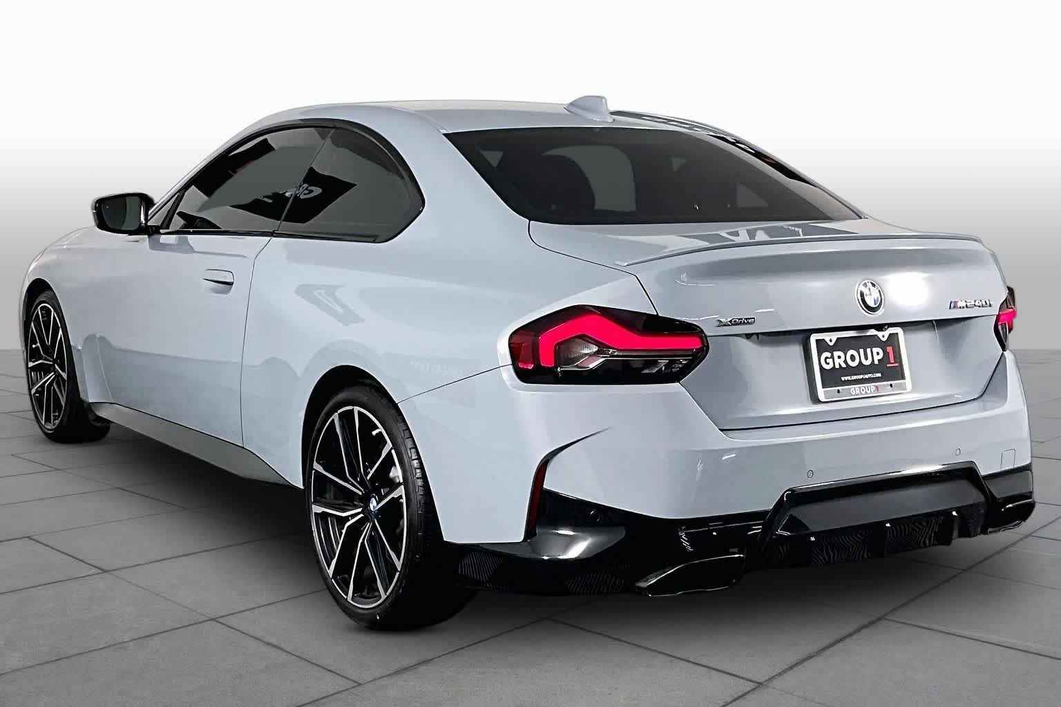 Used 2022 Brooklyn Grey Metallic BMW M240i xDrive image 12
