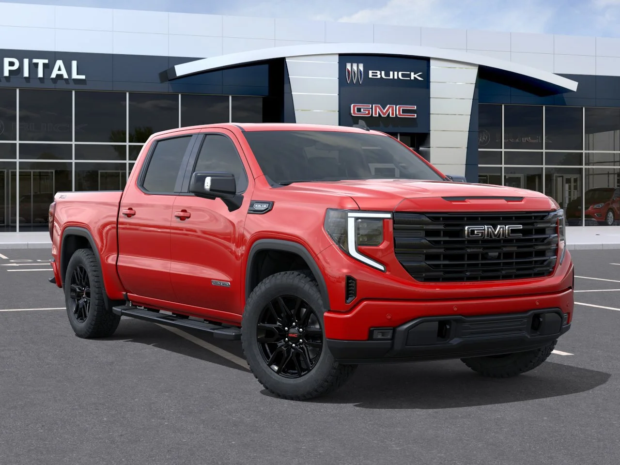 New 2026 CARDINAL RED GMC Elevation image 6