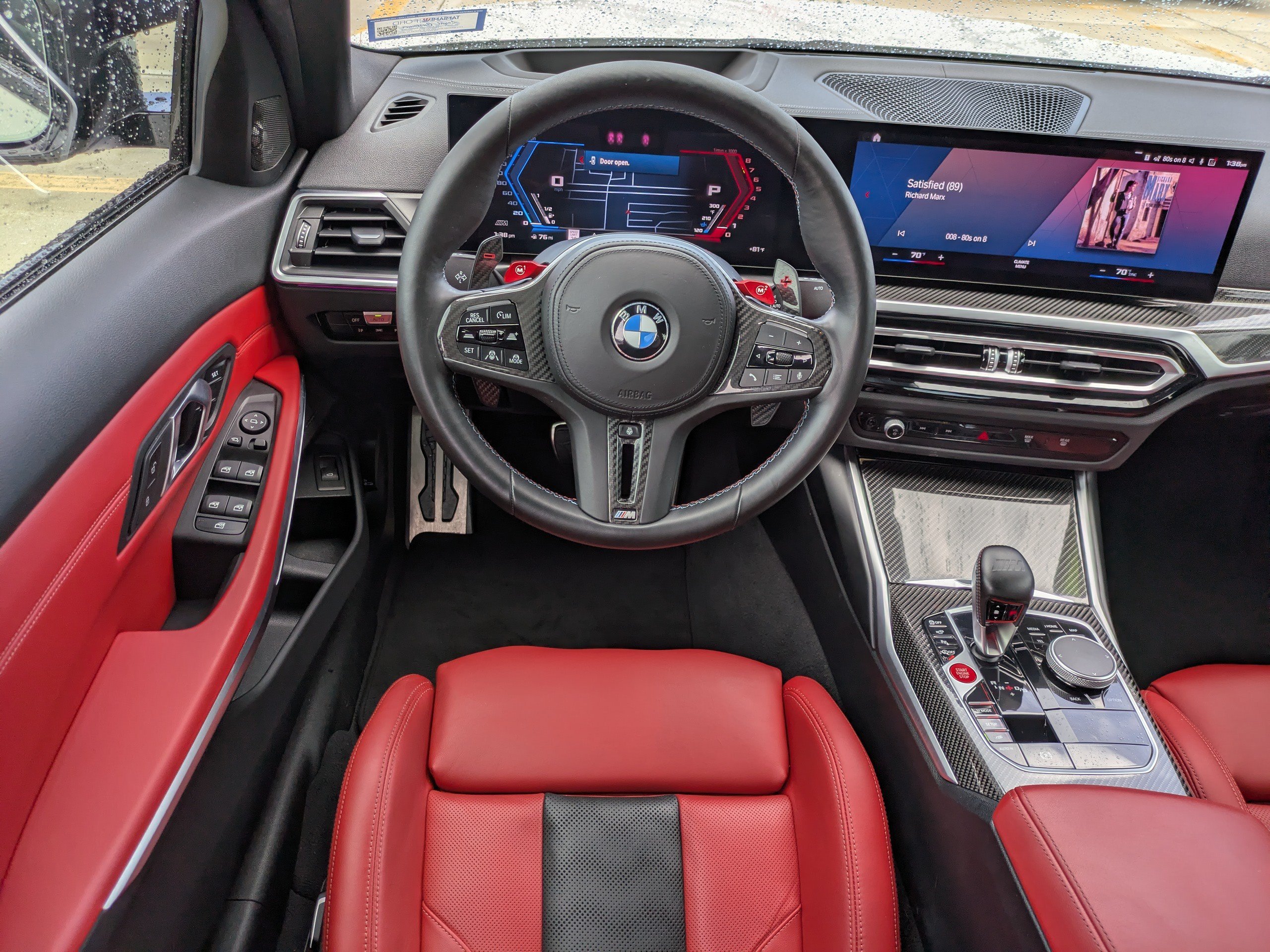 Used 2024 Frozen Solid White BMW Competition xDrive image 15