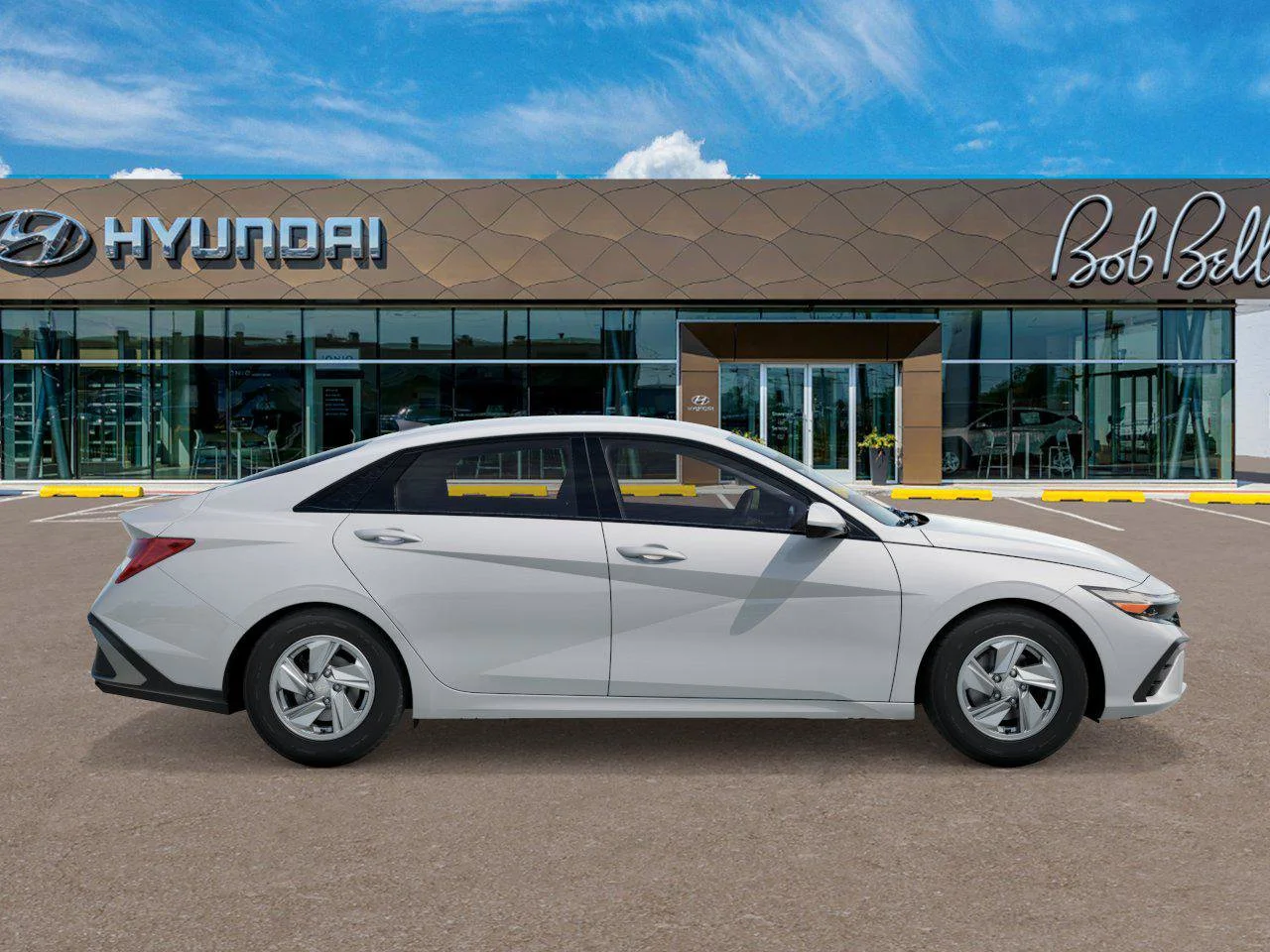 New 2026 White Hyundai SE image 7