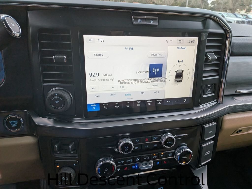 New 2026 Glacier Gray Metallic Tri-Coat Ford F-250® Lariat® image 27