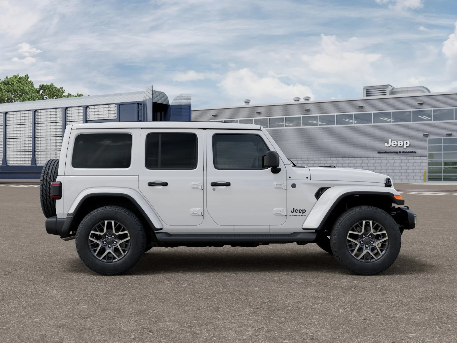 New 2027 Bright White Clearcoat Jeep Sahara image 12