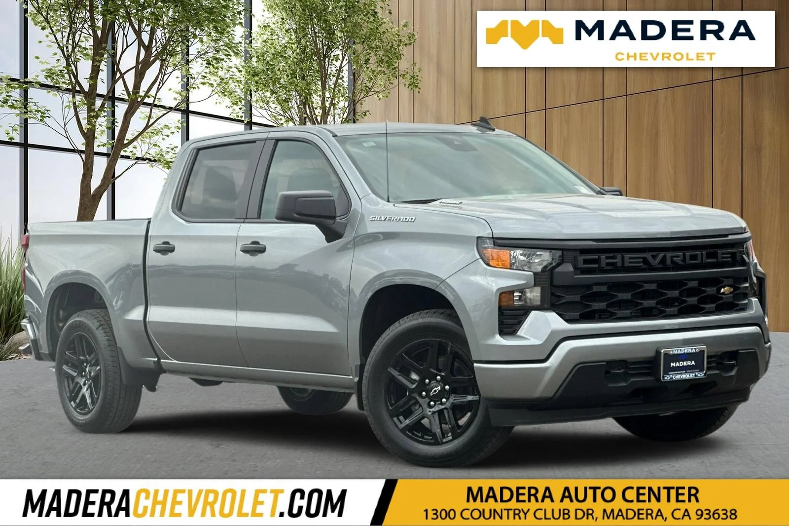 New 2026 Sterling Gray Metallic Chevrolet Custom image 1