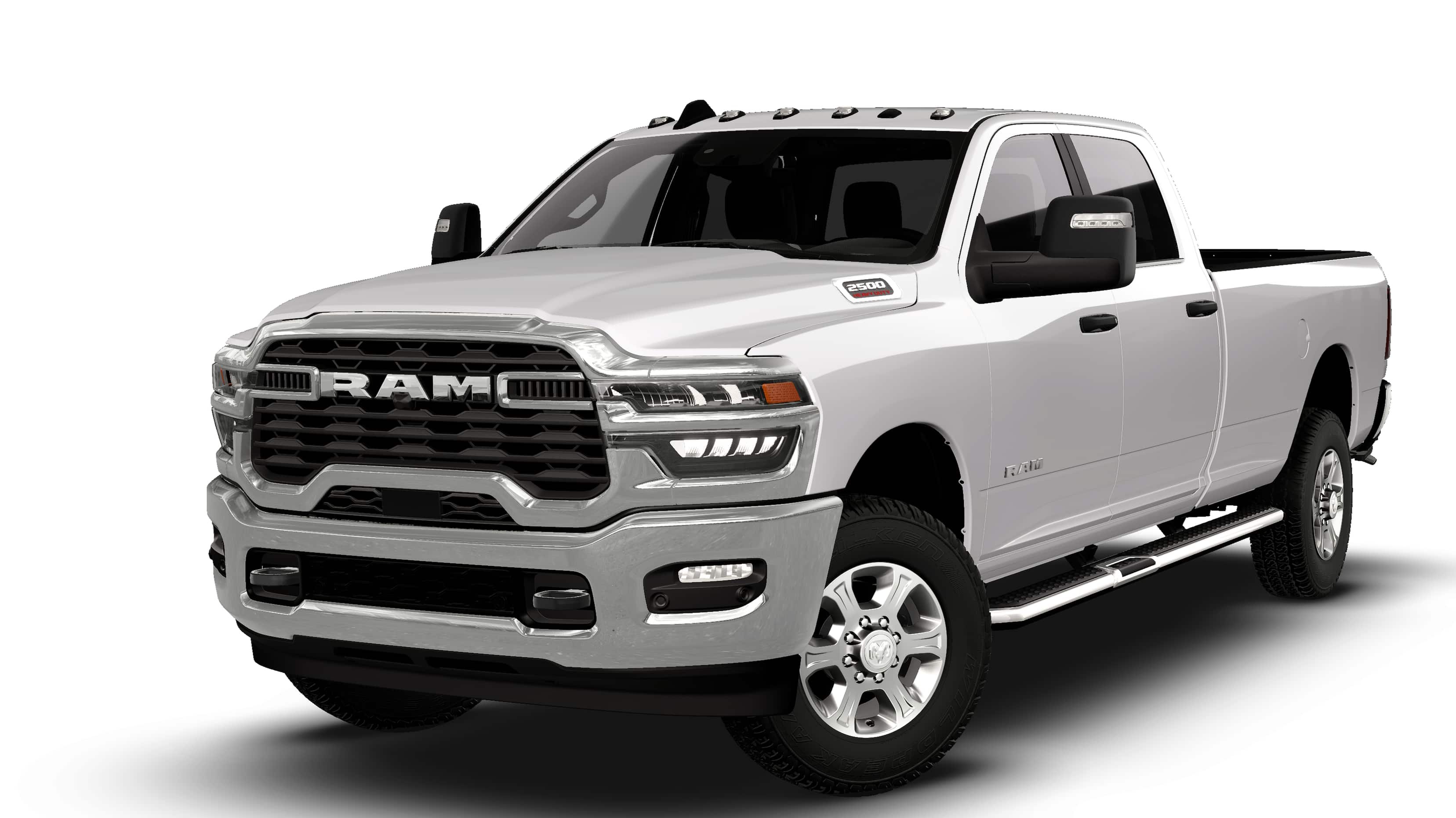 New 2027 Bright White Clear-Coat Exterior Paint RAM BIG HORN image 13