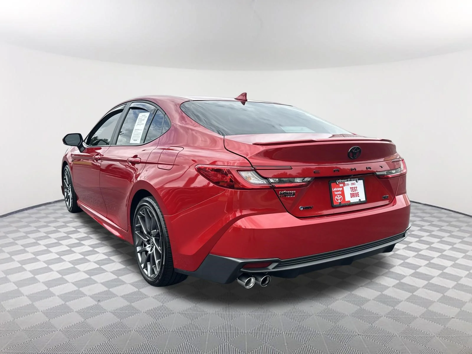 Used 2025 Supersonic Red Toyota SE image 7
