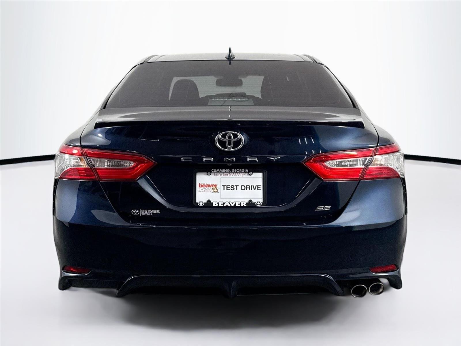 Used 2018 Galactic Aqua Mica Toyota SE image 10