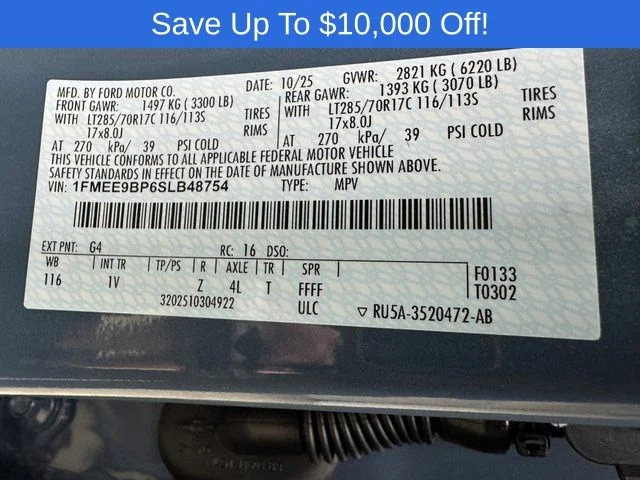 New 2025 Azure Gray Metallic Tri-Coat Ford Badlands® image 30