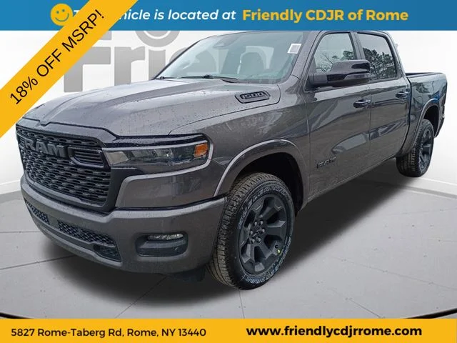 New 2026 Granite Crystal Metallic Clear-Coat Exterior Paint RAM Big Horn/Lone Star image 1