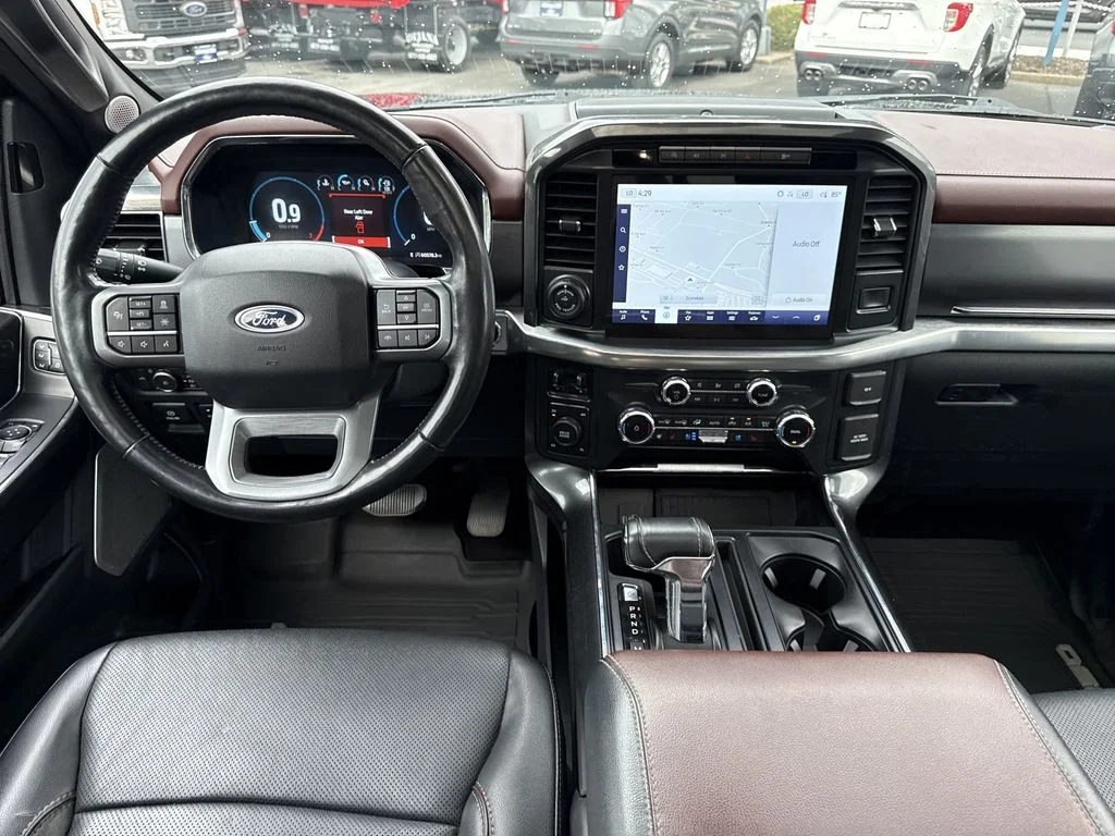 Used 2022 Agate Black Metallic Ford Lariat image 15