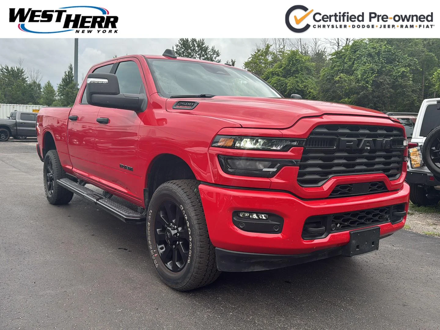 Used 2026 Flame Red Clearcoat Ram Big Horn image 1