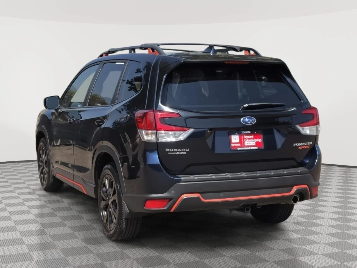 Used 2021 Dark Blue Pearl Subaru Sport image 5