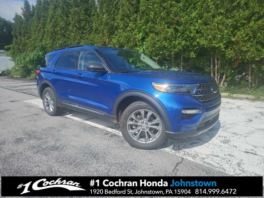 Pre-Owned 2022 Ford Explorer XLT Sport Utility in #4600707B | #1