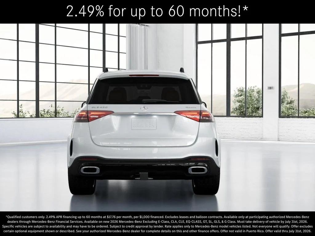 New 2026 MANUFAKTUR Moonlight White Metallic Mercedes-Benz GLE 450 image 25