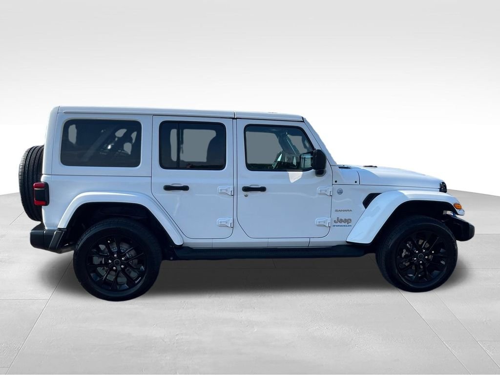 Used 2024 White Jeep Sahara 4xe image 6