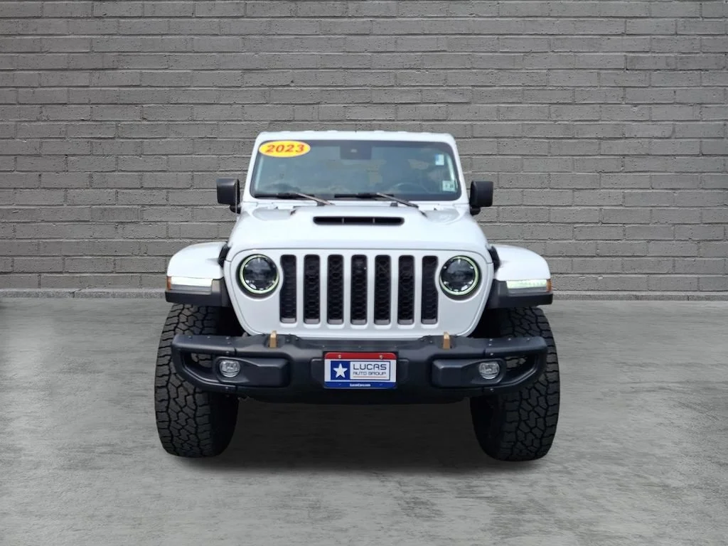 Used 2023 Bright White Clearcoat Jeep Rubicon 392 image 4