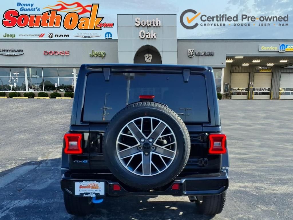 Certified Used 2023 Black Jeep Sahara 4xe image 4